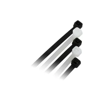   Commel gyorskötöző, kábelkötegelő 7.5 mm x 400 mm fehér, 25 db