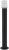 Avide kültéri álló lámpa Sunset LED 1.5W NW 500mm IP44 Black