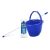 Bonus Felmosó szett-vödör KÉK 11L csavaró kosár, felmosó nyél 120cm Softmop 160gr