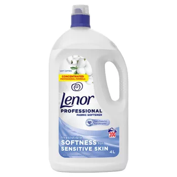 Lenor Professional öblítőszer Sensitive Cotton 4 L