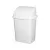Planet Billenőfedeles szemetes kuka, műanyag, luxury fehér, 9 L