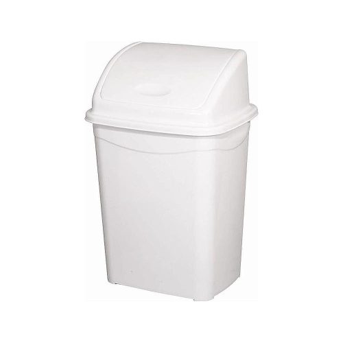 Planet Billenőfedeles szemetes kuka, műanyag, luxury fehér, 16 L 