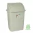 Planet Billenőfedeles szemetes kuka, műanyag, szürke eco, 16 L