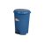 Planet Pedálos szemetes kuka, műanyag, ECO kék, kivehető kosárral, 22L NO4