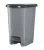 Planet Pedálos szemetes kuka SLIM, műanyag, ECO antracit, 25L